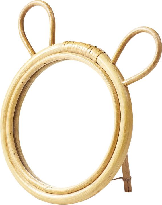 Image du produit Vertbaudet Miroir de table pour enfants OURS, rotin