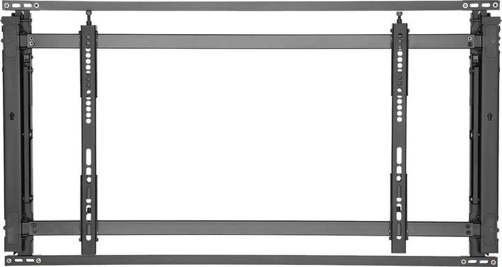 Produktbild Neomounts LED-VW1750BLACK ist eine Videowall-Wandhalterung für Flachbildschirme bis (Wand, 55", 35 kg)