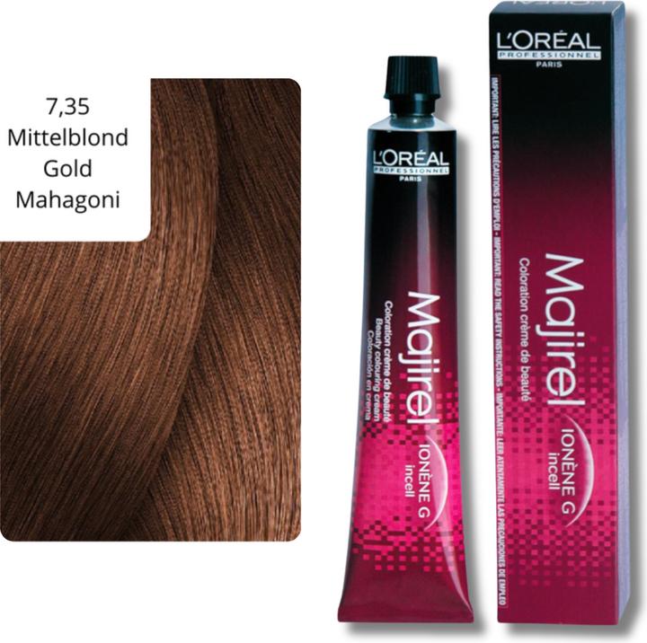 Immagine prodotto L'Oréal Professionnel Majirel (7,35 mogano oro biondo medio)
