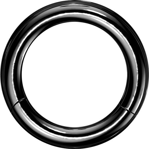 Produktbild Star Piercing Segmentring schwarz (ohne Messing, Titan G23)