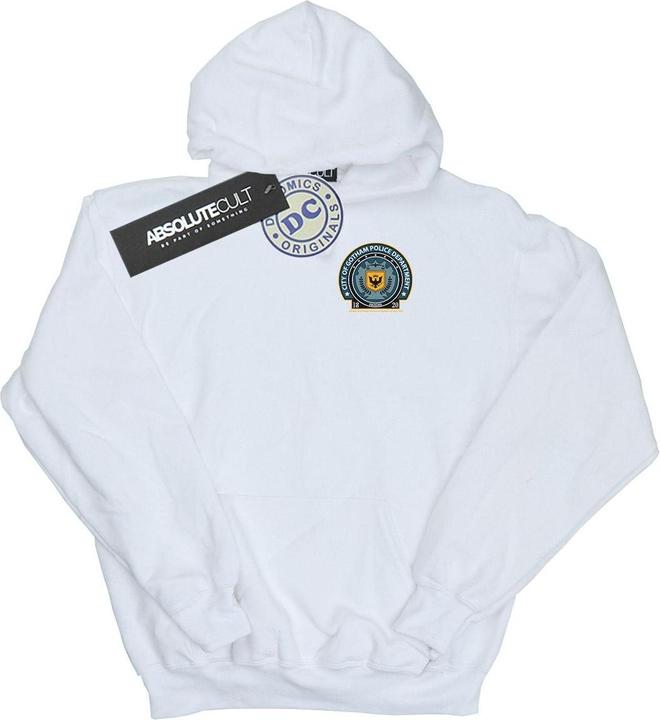 Batman Gotham Police Dept Brust Druck Hoodie