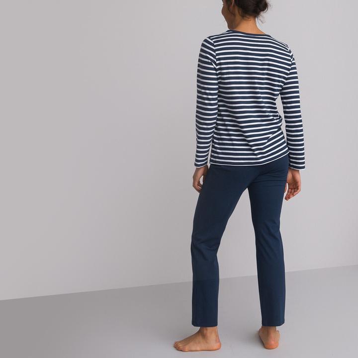 Actual product image La Redoute Collections Cotton Jersey Pyjamas (W32/L34)