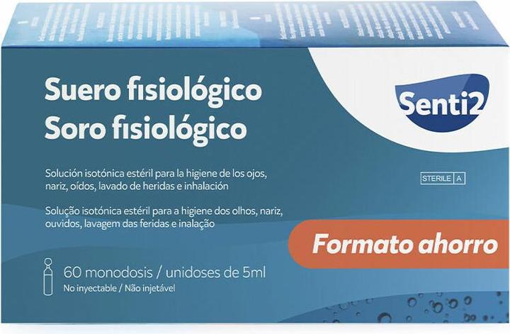 Senti2 SUERO FISIOLÓGICO 60 x 5 ml (5 ml)