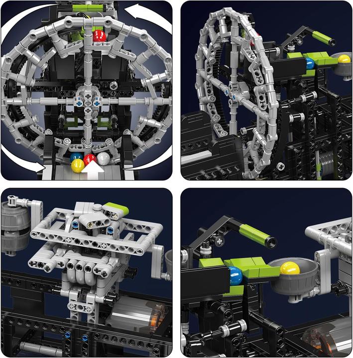 Image du produit Mould King Buckets Big Wheel (circuit de billes)