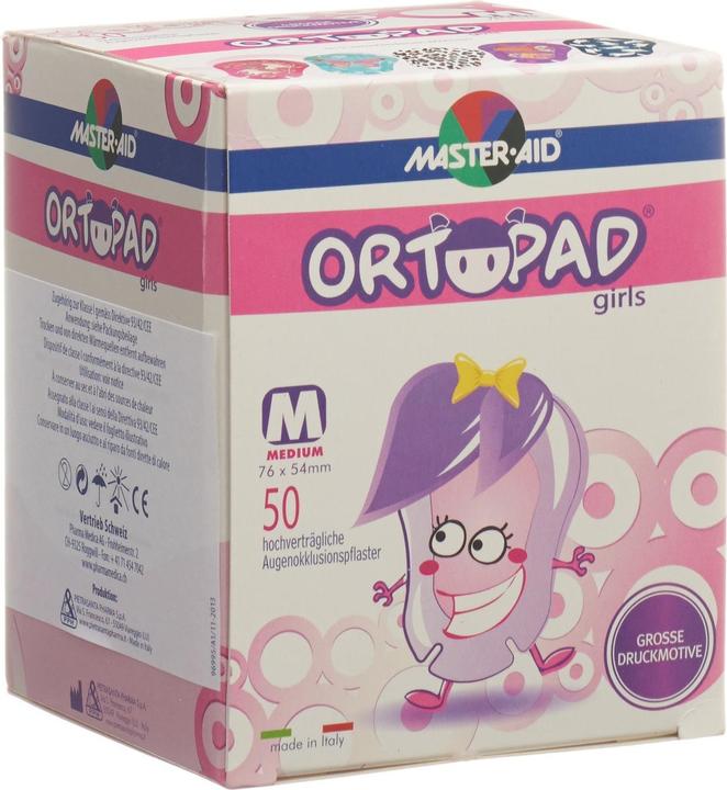Immagine prodotto Master Aid Occhio Patch Medio Ragazze 50 Pezzi (50 x)