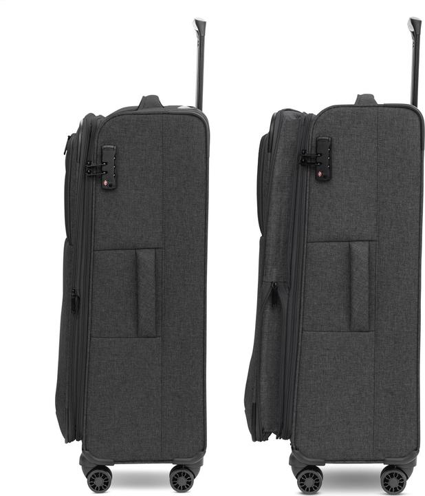 Image du produit Redolz Essentials 12 LARGE Trolley 4 roues 79 cm avec soufflet d'extension (98 l, XL (à partir de 115l))