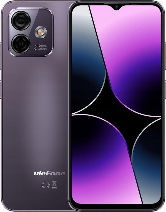 Produktbild Ulefone Note 16 Pro (256 GB, Violett, 6.50", Dual SIM, 50 Mpx, 4G)