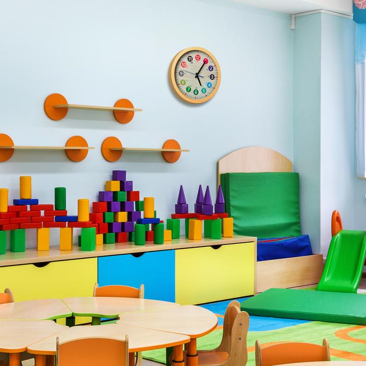 Actual product image Relaxdays Children's wall clock (30 cm)
