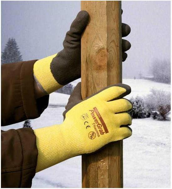 Immagine prodotto Kerbl PowerGrab Thermo taglia 10/XL giallo Kniths. Lattice w. Fodera in acrilico (10)