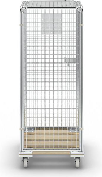 Immagine prodotto kaiserkraft Contenitore antifurto con roll top in legno (500 kg)