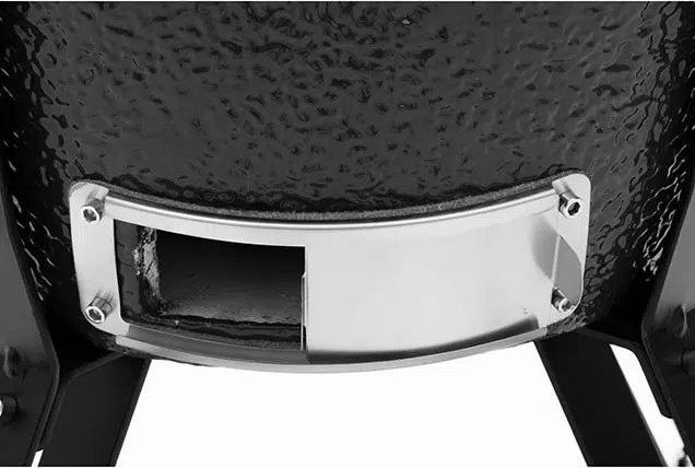 Actual product image Mustang Grill Kamado M Charcoal Charcoal Barbecue Grill Surface (Diameter)=380mm Grey (380 mm)