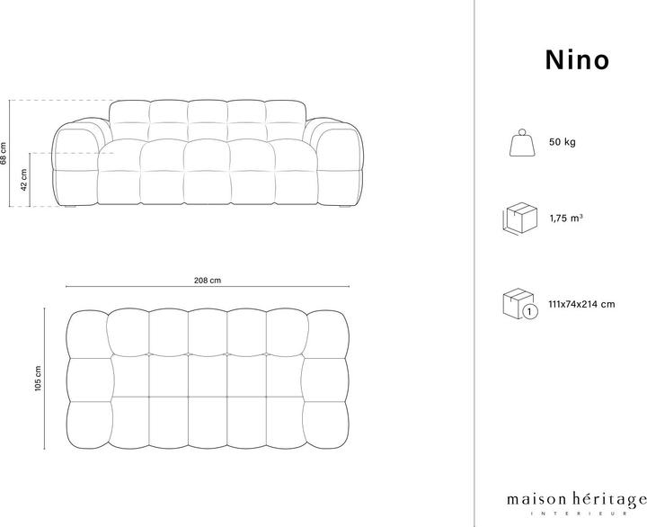 Produktbild Maison Heritage Nino (2-Sitzer, 3-Sitzer, 4-Sitzer)