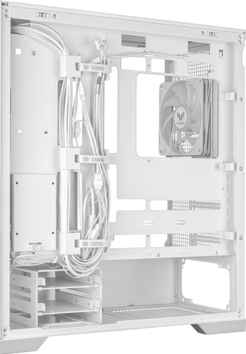 Produktbild ASUS TUF Gaming GT302 TG ARGB White (ATX, mATX, Mini-ITX)