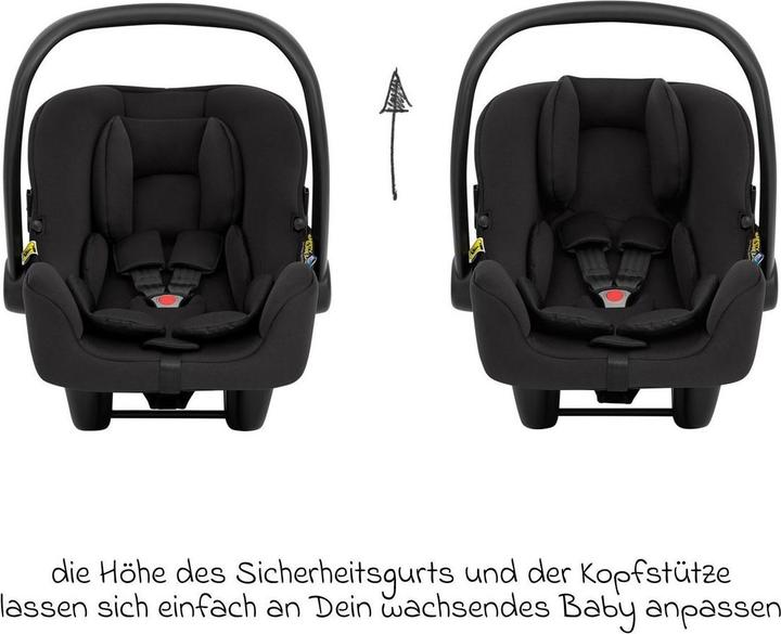Produktbild Graco SnugLite i-Size Babyschale inkl. SnugTurn Base (Babyschale, ECE R129/i-Size Norm)