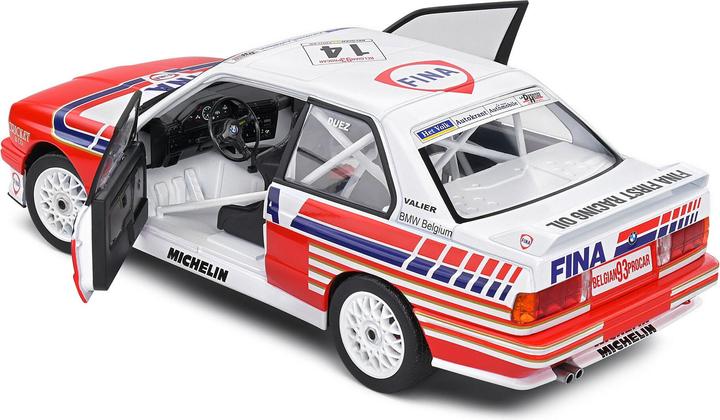 Actual product image Solido 1:18 BMW E30 M3 #14 white