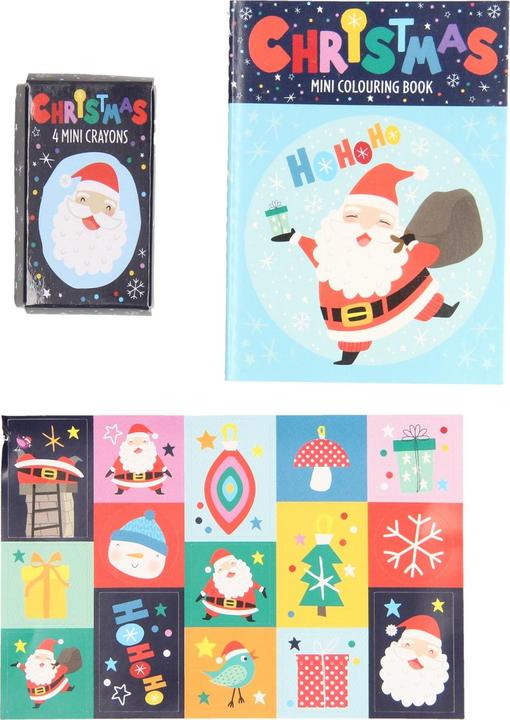 Immagine prodotto Set Treats: libro da colorare, pastelli e foglio di adesivi - ciliegia