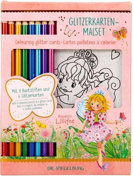 Produktbild Die Spiegelburg Glitzerkarten-Malset