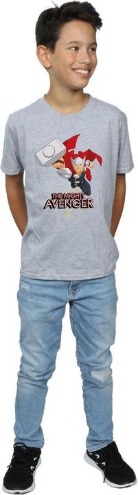 Actual product image Boys Thor The Mighty Avenger T-Shirt (116)
