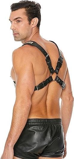 Produktbild Ouch! Men's Pyramid Stud Body Harness - One Size (One Size)