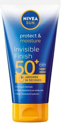Image du produit NIVEA Sun Invisible Finish Moisturizing Sunscreen Balm Spf50+ 150ml (SPF 50+, 150 ml)