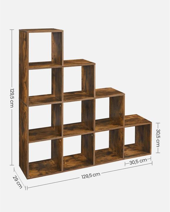 Produktbild Vasagle Stairway (129.5 x 29 x 129.5 cm)