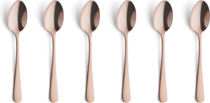 Produktbild Amefa AUSTIN Mocca-/Espressolöffel Set 6-teilig, PVD kupfer, satiniert (6 Stück, Löffel)