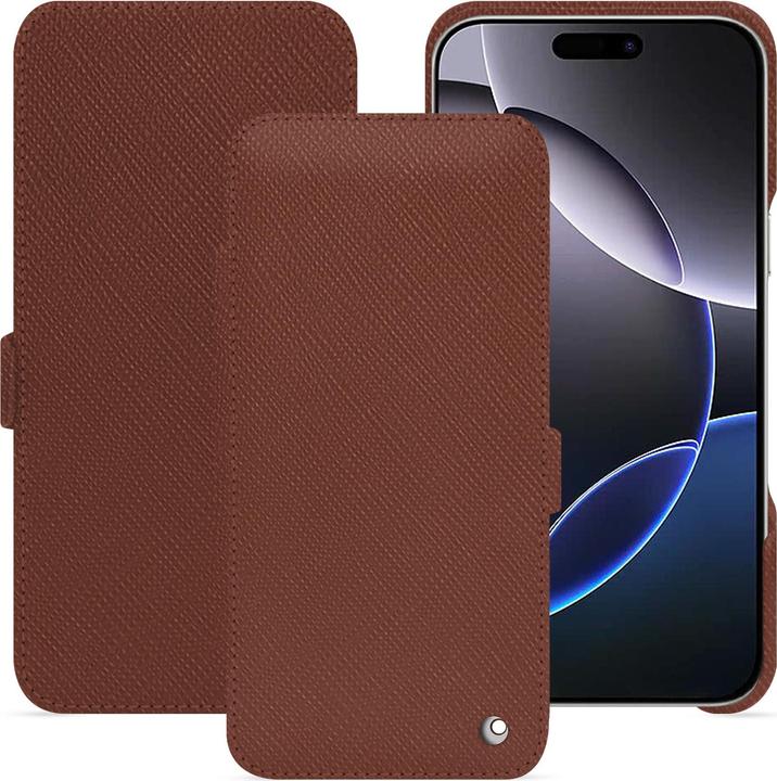 Actual product image Noreve Horizontal leather flap shell (Apple iPhone 16 Pro Max)