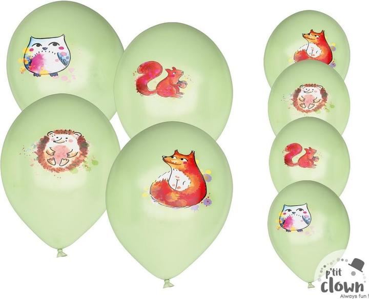 Produktbild P'tit Clown Luftballons Tiere Get Wild