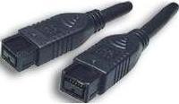 Image du produit Exsys Câble de connexion FireWire 1394B 9/9, 5.0 mètres, 9 broches mâle à 9 broches mâle (5 m, FireWire)