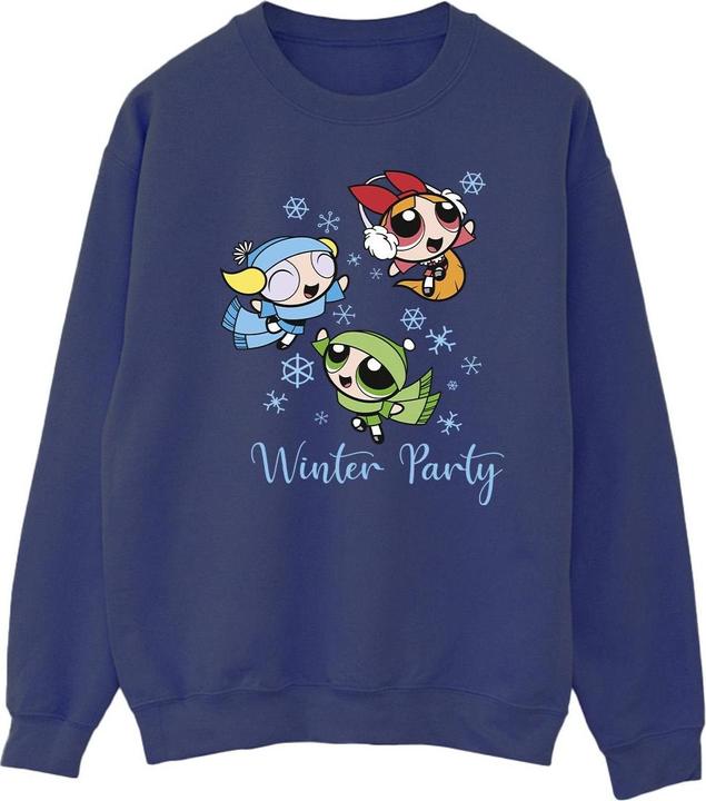 The Powerpuff Girls Girls Winter Party Sweatshirt
