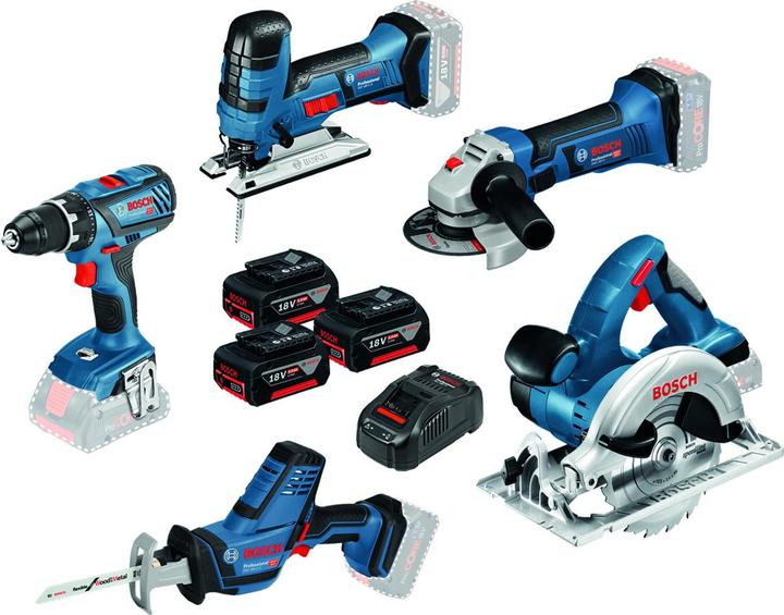 Produktbild Bosch Professional 18V 5 tool KIT