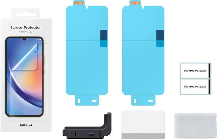Image du produit Samsung Screen Protector (2 pièce(s), Samsung Galaxy A34 5G)