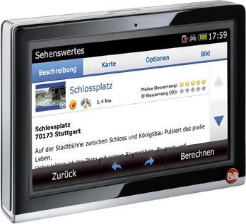 Produktbild Falk NEO 550, Bluetooth, TMC, Europakarten