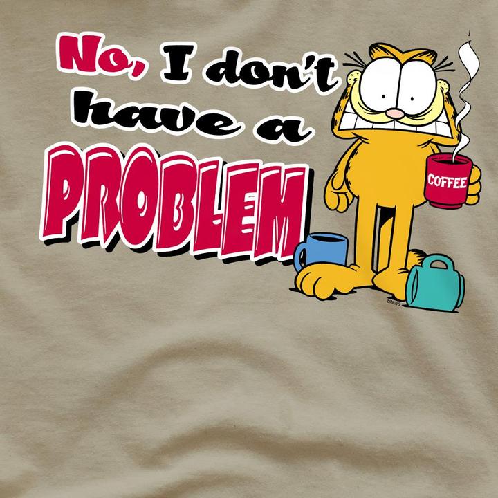Immagine prodotto Garfield No Problem Maglietta Uomo (XXL)