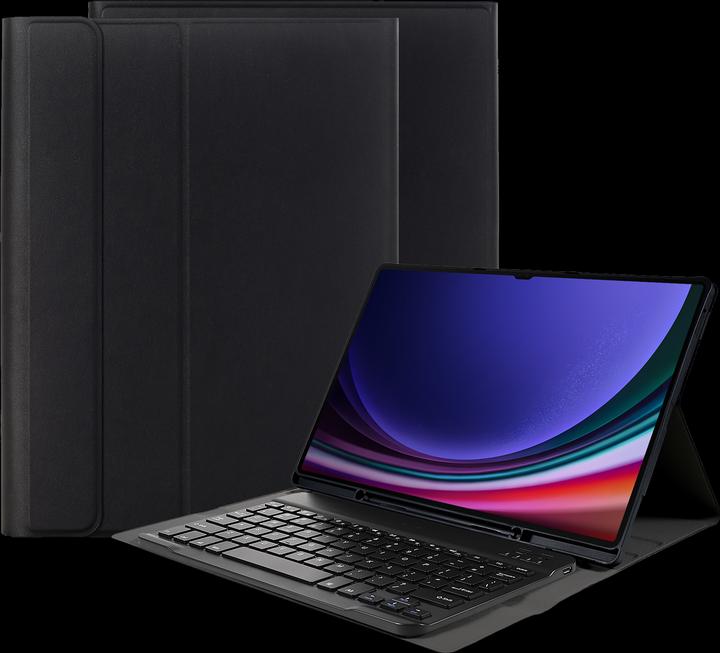 Actual product image Cazy Keyboard Case Compatible with Samsung Galaxy Tab S9 Ultra - Protective Case with Magnetic Detachable (DE, Galaxy Tab S9 Ultra, Samsung Galaxy Tab S10 Ultra)