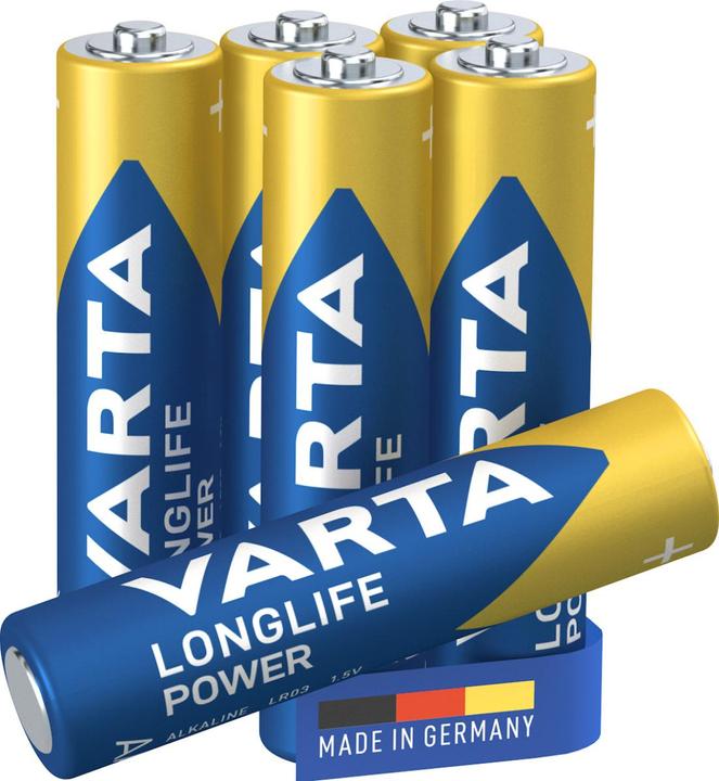Produktbild Varta Longlife Power (6 Stk., AAA, 1260 mAh)