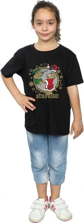 Produktbild Tom & Jerry Christmas Surprise TShirt Mädchen (140, 146)