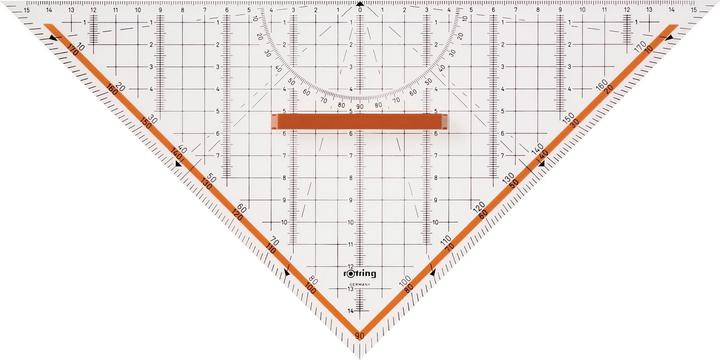 Actual product image Rotring Centro Geo Triangle (320 mm)