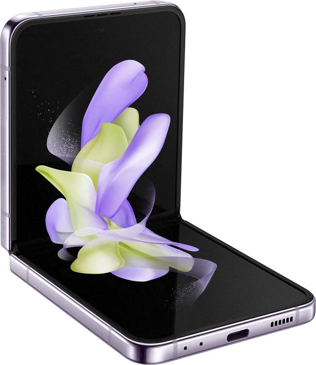 Actual product image Samsung Galaxy Z Flip4 (256 GB, Bora Purple, 6.70", SIM + eSIM, 12 Mpx, 5G)
