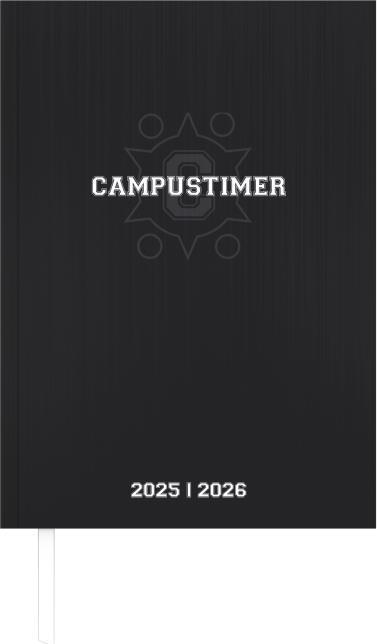 Immagine prodotto Alpha Edition Campustimer Black - A5 Semester-Planer - Studenten-Kalender 2025/2026 - Notiz-Buch - schwarz - (A5, Tedesco)