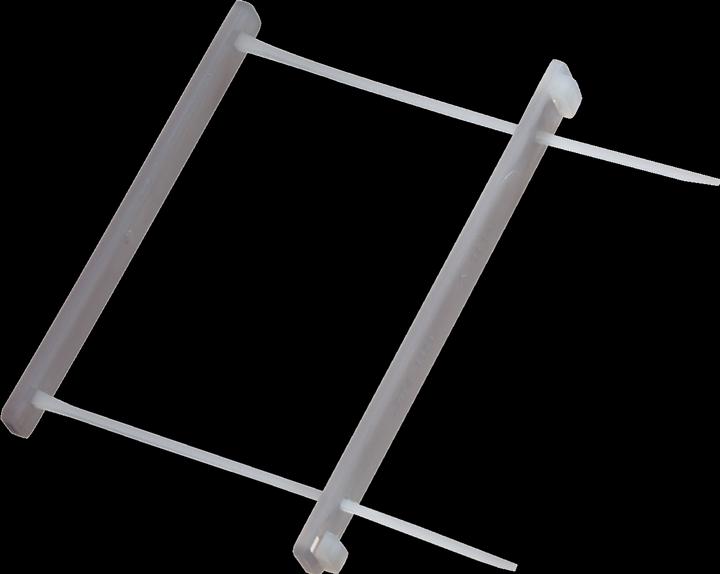 Produktbild Leitz Archiv-Abheftbügel, farblos, zweiteilig aus Kunststoff, Füllhöhe: 60 mm, mit Deckschiene