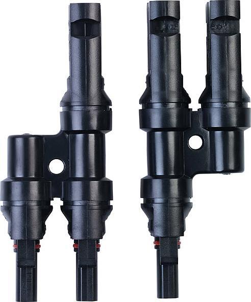 Produktbild Revolt 2er-Set Y-Stecker-Adapter für Solarkabel mit Buchsen, IP67 (Solarkabel)