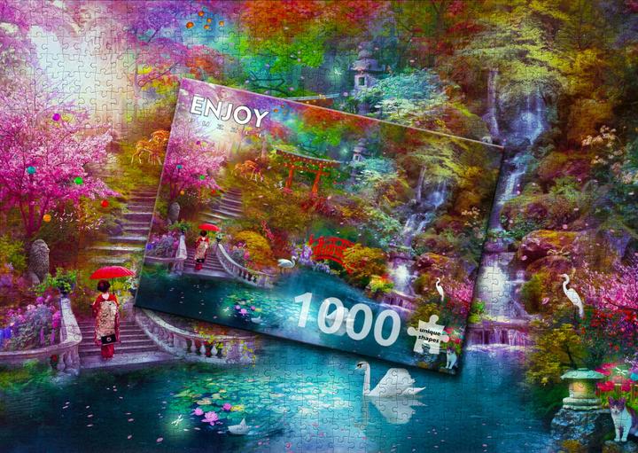Immagine prodotto Enjoy Puzzle Puzzle 1000 pezzi - Japanese Garden (1000 pezzi)