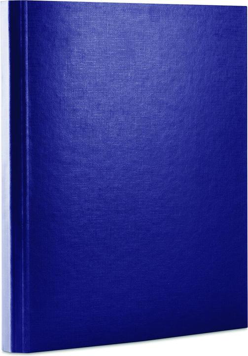 Image du produit Office Products Chemise, velcro, pp, a4/4cm, 3 rabats, bleu marine