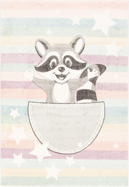 Immagine prodotto Pergamon Tappeto per bambini Maui Kids Raccoon (140 x 200 cm)