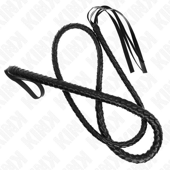 Actual product image Pipedream Kink - Long Black Snake Whip 210 cm