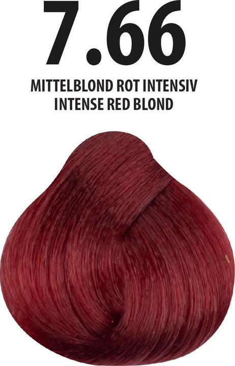 Actual product image FemMas 7.66) Hair Color Medium Blonde Red Intense 100ml