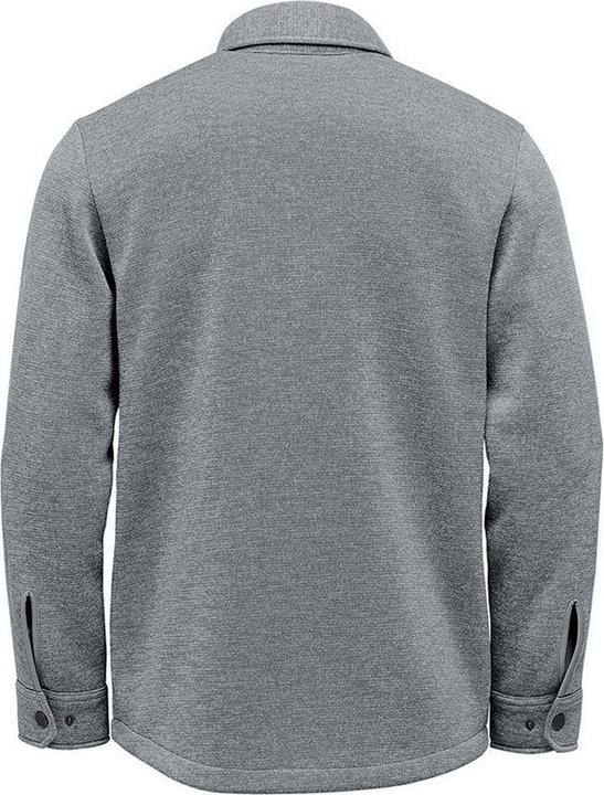 Actual product image Stormtech Mens Avalante Heather Knitted Shirt Jacket (XS)