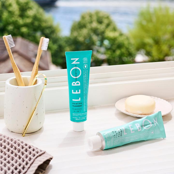 Actual product image Lebon Organic toothpaste classic mint (80 ml)