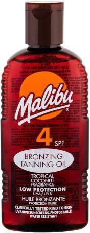 Immagine prodotto Malibu Olio solare bronzante SPF4, 200 ml (Spray solare, Fino a SPF 10, 200 ml)